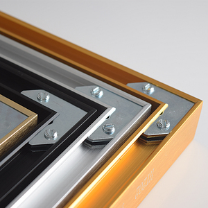 Marco de fotos de aluminio para decoración moderna, personalizado, <span class=keywords><strong>grande</strong></span>, A3, A4, venta al por mayor - Product Image 5