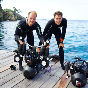 HI-MAX V17 2200Lumen Oplaadbare Onderwaterduikzaklamp Met <span class=keywords><strong>Led</strong></span> Zaklamp Voor Sport-En Waterentertainment Komt Draagtas - Product Image 2