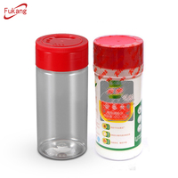 Pot à épices en plastique de 120g pour piment et poivre noir