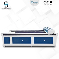 Machine de découpe laser CNC CO2 1325 pour bois, MDF, contreplaqué, pierre, papier, caoutchouc, avec contrôle Ruida - 300W, refroidissement par eau, prise en charge AI/PLT