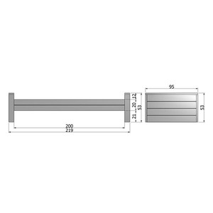 Factory Direct Sale Pine Wood Grey Single <strong>Bed</strong> <strong>Day</strong> <strong>Bed</strong> <strong>With</strong> <strong>Drawer</strong> - Product Image 4