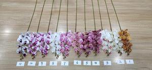 FC4004 3D การพิมพ์9หัวสัมผัสจริงยางประดิษฐ์ Phalaenopsis กล้วยไม้ดอกไม้สำหรับขาย - Product Image 6