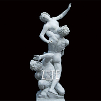 Statue en marbre culture pour homme et femme, sculpture taille de vie, apollo et 0hne