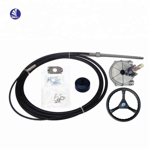 Marine di Rotazione Sterzo <span class=keywords><strong>Meccanico</strong></span> per yacht, barche da pesca e altri a base acquosa di veicoli a 60 HP - Product Image 1