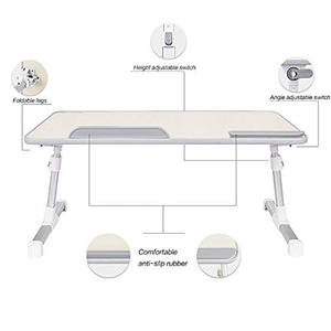 <span class=keywords><strong>Mesa</strong></span> Plegable Ajustable para Computadora Portátil, Bandeja para Computadora Portátil para Cama - Product Image 5