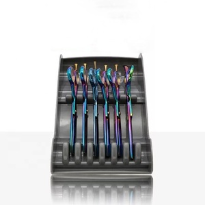 JDK múltiples colores de tijeras de peluquería caso de plástico ABS de tijera de pie como <span class=keywords><strong>barbero</strong></span> Estación de estilo - Product Image 1