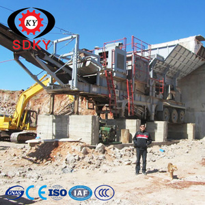 Ucuz sert taş kırma tesisi kolayca Hareket 100 tph taş kırma tesisi Yüksek maliyet-performans oranı mobil Kırıcı Tesisi - Product Image 2