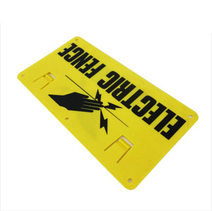 Waring Signes Pour Clôtures Électriques <span class=keywords><strong>Fixation</strong></span> Sur <span class=keywords><strong>Poteau</strong></span> En <span class=keywords><strong>Bois</strong></span> - Product Image 6