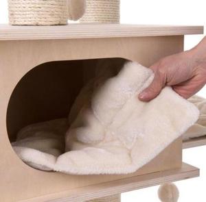 Grosir 2017 Desain Sederhana Baru Menara Kucing, Rumah Pohon Kucing, Tiang Garukan Kucing - Product Image 5