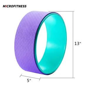 Лидер продаж, Прямая продажа с завода, индивидуальное высокоплотное противоскользящее колесо для йоги из ТПЭ