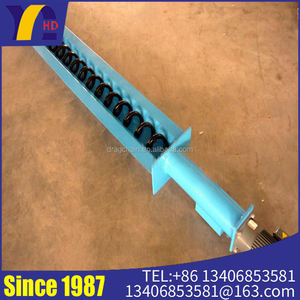 Verstelbare Snelheid Roestvrij Staal Flexibele Spiraal Schroef Transportband Nieuwe Staat Cnc Transportband Voor Poederzand Hout - Product Image 2