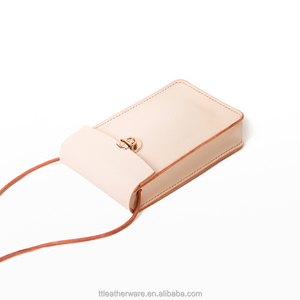 Las mujeres de cuero de vaca 100% bandolera Mini teléfono bolsa - Product Image 4