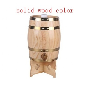 Barril de Vino de Madera de Roble Macizo con Logotipo Personalizado de 1.5l-10L para Whisky, Ron, Bourbon, <span class=keywords><strong>Tequila</strong></span>, <span class=keywords><strong>Cerveza</strong></span> - Product Image 2