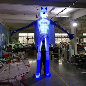 خيمة نفق قابلة للنفخ بإضاءة LED مخصصة الألوان للحفلات مع مروحة مدمجة، مصنوعة من مادة أكسفورد PVC، من المصنع الصيني مباشرة - Product Image 3