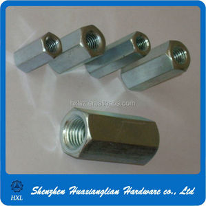 Separadores Hembra de Acero Inoxidable Galvanizado DIN 6334 DIN 1479, Acoplamiento con Tuerca Hexagonal Larga - Product Image 3