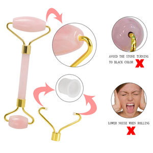 Venta directa de fábrica 100% Natural mujer antiarrugas elevación pie cuello masajeador ojo cara Jade <span class=keywords><strong>rodillo</strong></span> se puede personalizar - Product Image 4