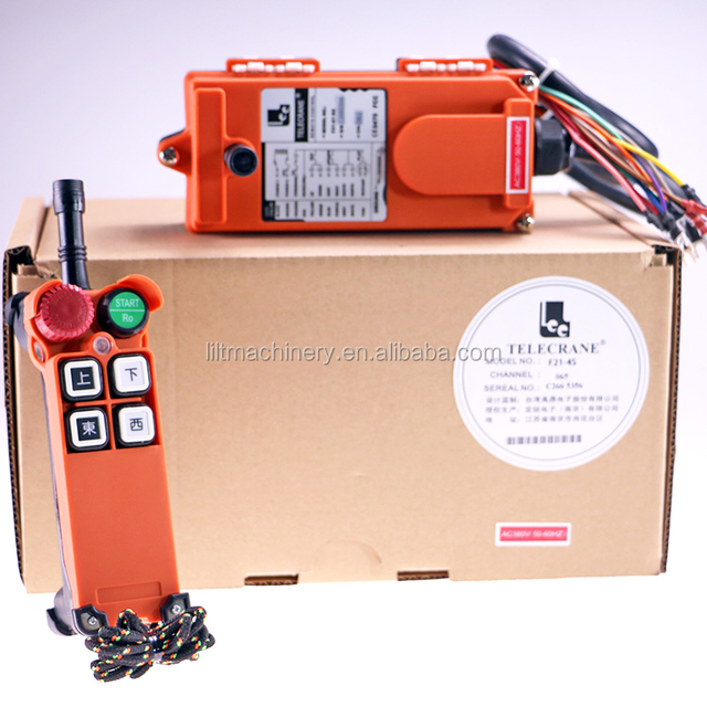 F21-2S Electronic Hoist Crane Remote Control/Widely Use Wireless Crane Remote Control