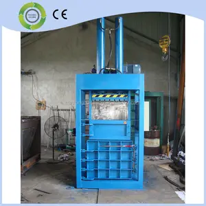 hydraulic vertical cocopeat bag press baler machine