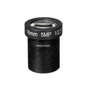 1.6mm 2.8mm 4mm 6mm 8mm 12mm 16mm 25mm megapiksel kurulu 5MP M12 cctv lens