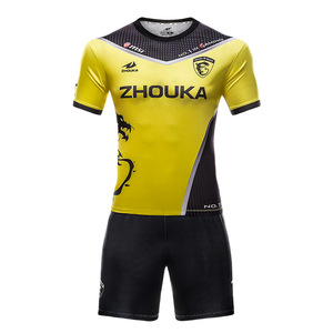 ZHOUKA Online Großhandel Design Herren Fußballbekleidung Uniformen Fußballtrikot Sublimiert - Product Image 5