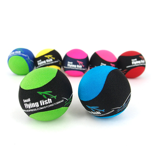 Hot Selling Gute Qualität Stofftier Splash Gummi Wasserball Griff Skim <span class=keywords><strong>Beach</strong></span> Water Skipping Bouncing Ball Zum Verkauf
