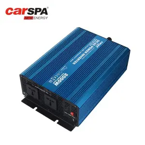 Inversor de potência de onda senoidal, inversor de energia dc 12v 24v 48v a 110v 220v 230v 240v 3000w