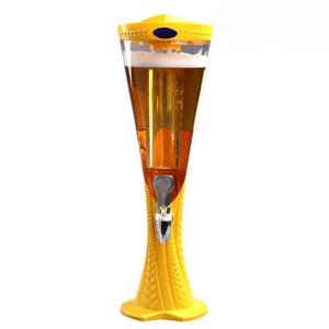 Dispensador de jugo de bebida de vino desmontable de mesa de plástico de 1.5L Torre de cerveza para cinturón de grano Genesee Great Basin Hale's Ales - Product Image 2