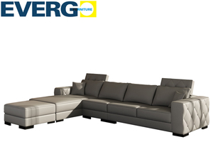 Set Sofa Kulit Modern Terlaris Di Maroko