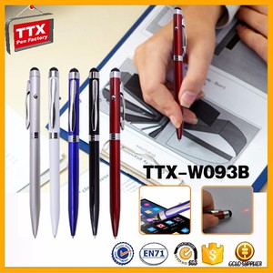 Personnalisé Promotionnel Imprimï Wendu Allemand encre métal stylo à bille avec pointeur laser - Product Image 5