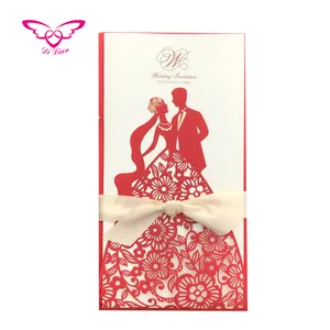 2019 Dilian Wedding Original Design Happy Counple Theme Bengali Wedding Cards