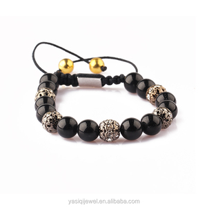 Alta calidad pulseras tejidas pulseras diamantes ajuste pulsera hecha a mano - Product Image 6