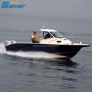 Bote de Pesca de Fibra de Vidrio de 25 pies - Cuddy Sport Craft, Económico y Perfecto para Excursiones de un Día - Product Image 3