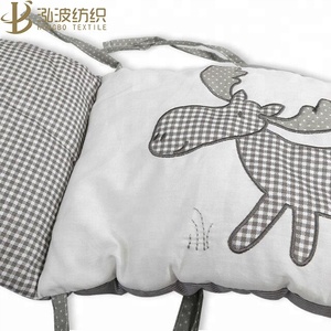 <span class=keywords><strong>Set</strong></span> di Biancheria da Letto per Neonati in Cotone Lavorato a Maglia Personalizzato - Product Image 5