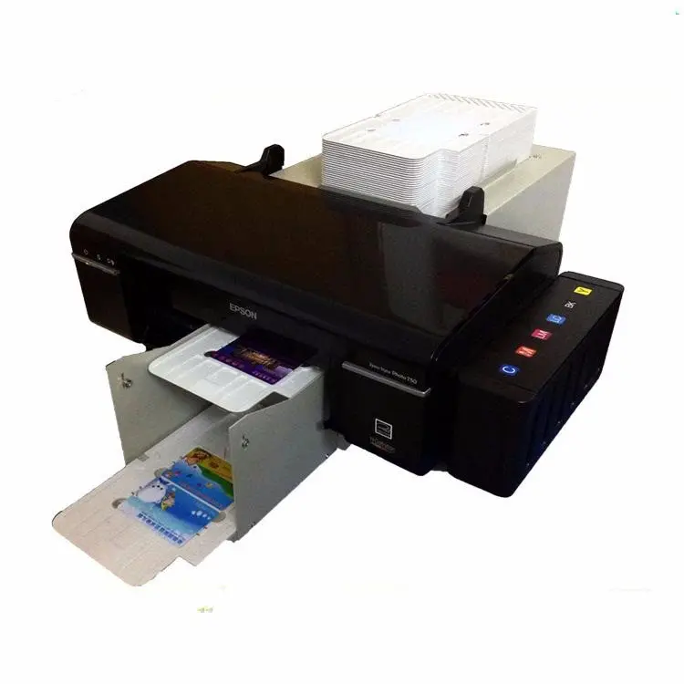 Blijven 100 Stuks Id-kaart Drukmachine L805 Inkjet Pvc Card Printer