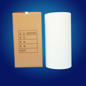 Isolation thermique de tapis de Protection incendie enroulé d'isolation de papier de fibre de céramique résistant aux hautes températures - Product Image 4