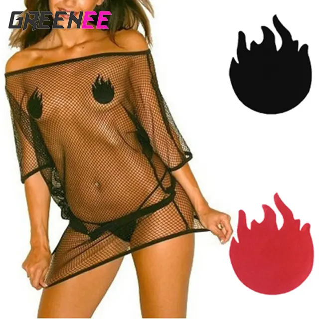 Flame Adhesive Nipple Cover Disposable Pasties