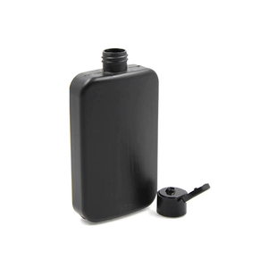 PEHD noir plat <span class=keywords><strong>solaire</strong></span> soleil crème en plastique bouteille pour huile de <span class=keywords><strong>bronzage</strong></span> - Product Image 1