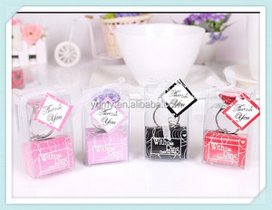 Porte-clés en forme <span class=keywords><strong>de</strong></span> diamant pour <span class=keywords><strong>mariage</strong></span>, accessoires pour porte-clés, à offrir aux <span class=keywords><strong>invités</strong></span>, pour fête, <span class=keywords><strong>mariage</strong></span>, 20 pièces - Product Image 2