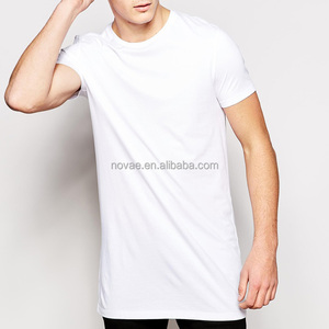 Di cotone a buon mercato vuoto mens extra lunga durata t- shirt - Product Image 2
