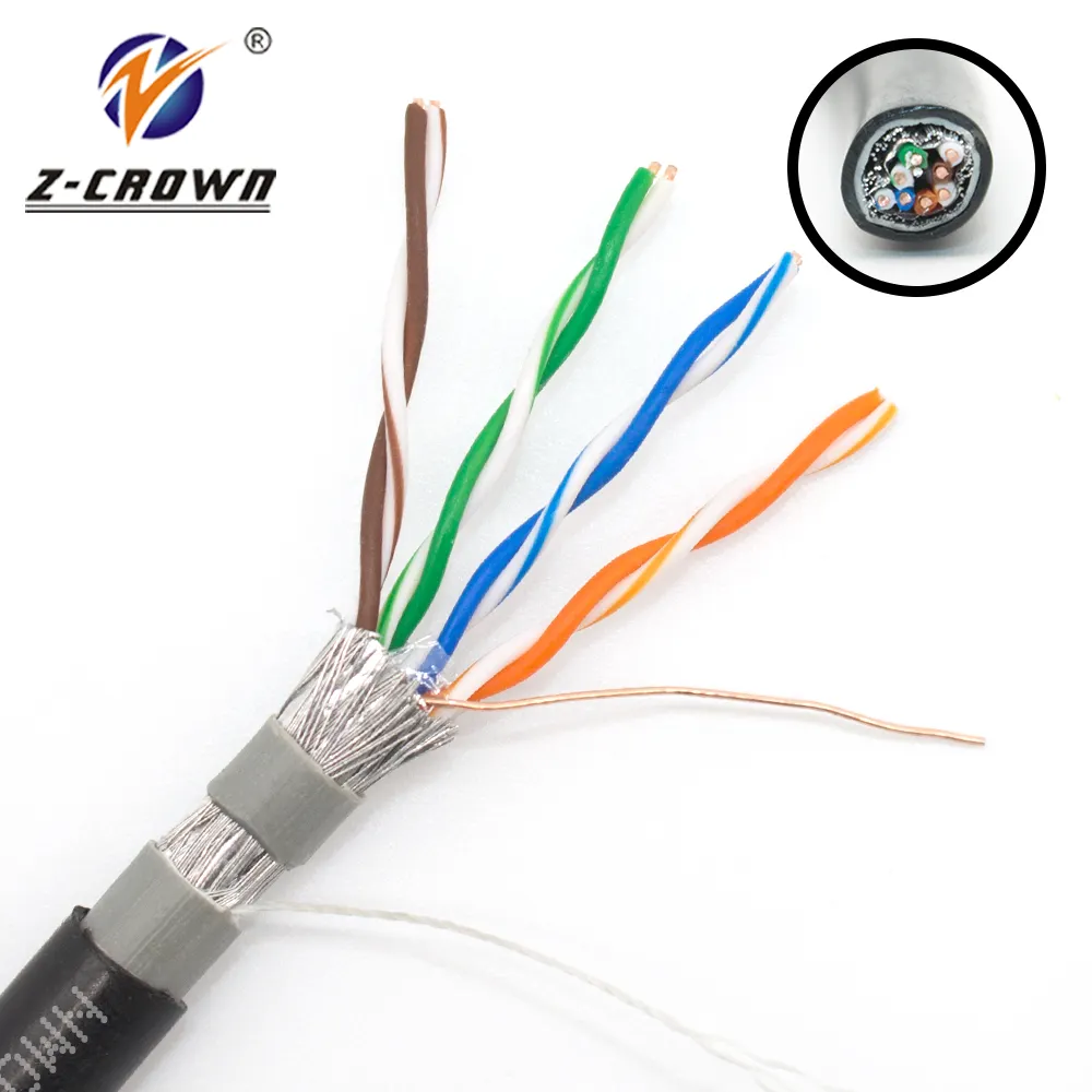 UTP/FTP/SFTP lan wire rj45 cat6a produttori di massa cavo ethernet