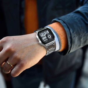 <span class=keywords><strong>Manual</strong></span> de instrucciones del reloj digital Skmei para hombre, reloj de pulsera multifunción con brújula, podómetro y resistencia al agua. - Product Image 4