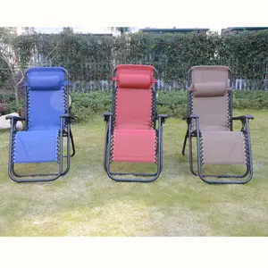 Lounge Chair Lightweight Folding Outdoor Beach Reclining Lounge Chair