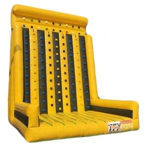 Sale Commercial Outdoor Sports Games Inflatable Rock Climbing Wall