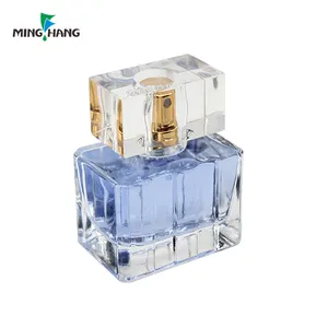 Frasco vacío de cristal para Perfume, frasco vacío y 50ml de 75ml, venta al por mayor