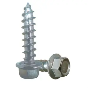 Brida hexagonal tornillo autorroscante de cabeza