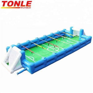 Campo <span class=keywords><strong>da</strong></span> Calcio <span class=keywords><strong>Balilla</strong></span> Gonfiabile Gigante per Esterni, Gioco di Calcio <span class=keywords><strong>da</strong></span> Tavolo Gonfiabile in Vendita - Product Image 6