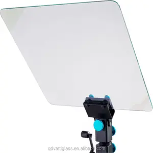 Alta calidad 3mm espejo teleprompter de vidrio