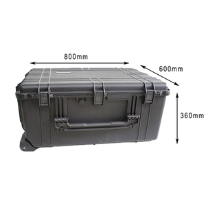 DPC135 Large Black Heavy-duty Abs case With Wheels - Product Image 6