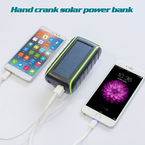 뜨거운 판매 새로운 디나모 핸드 크랭크 USB 태양 휴대 전화 비상 충전기, 태양 전지 패널 전원 은행 - Product Image 3