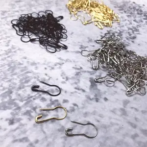 Colourful metal safety pin for garment hang tag , high quality safety pin ,metal pin